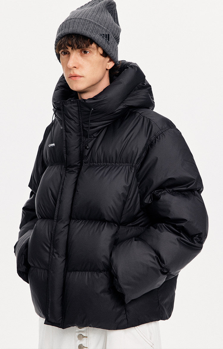 Warm Lightweight Down Jacket with Hood