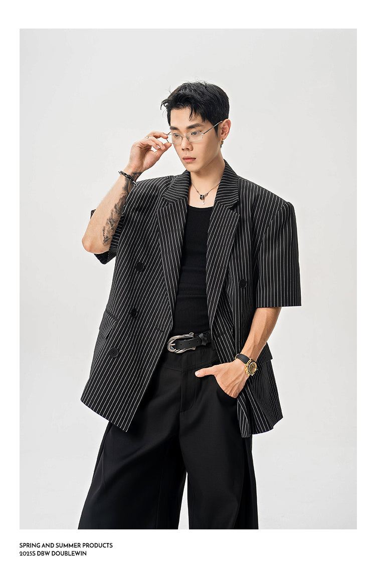 Wide Shoulder Jacket