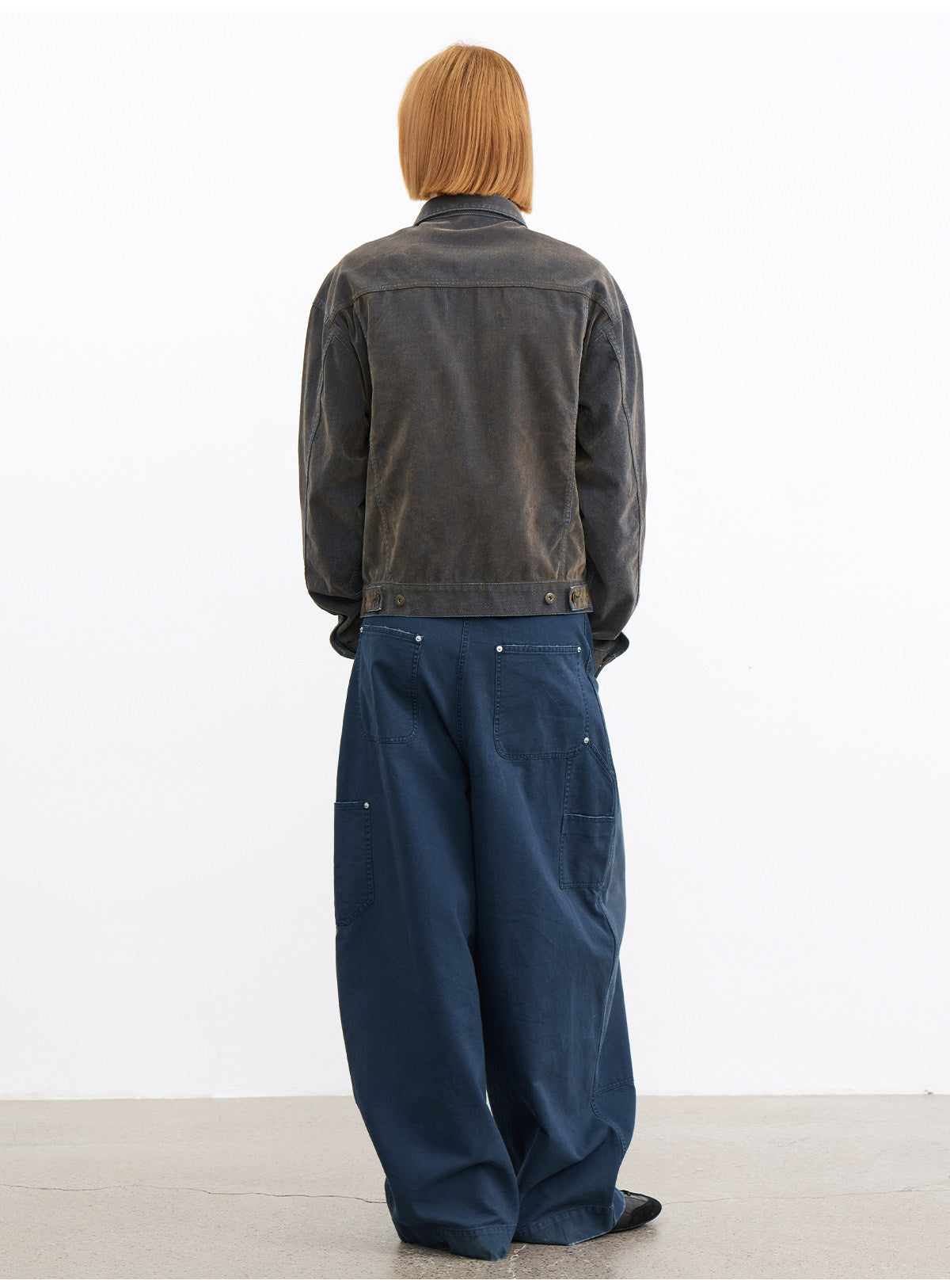 Wash-Finish Denim Jacket