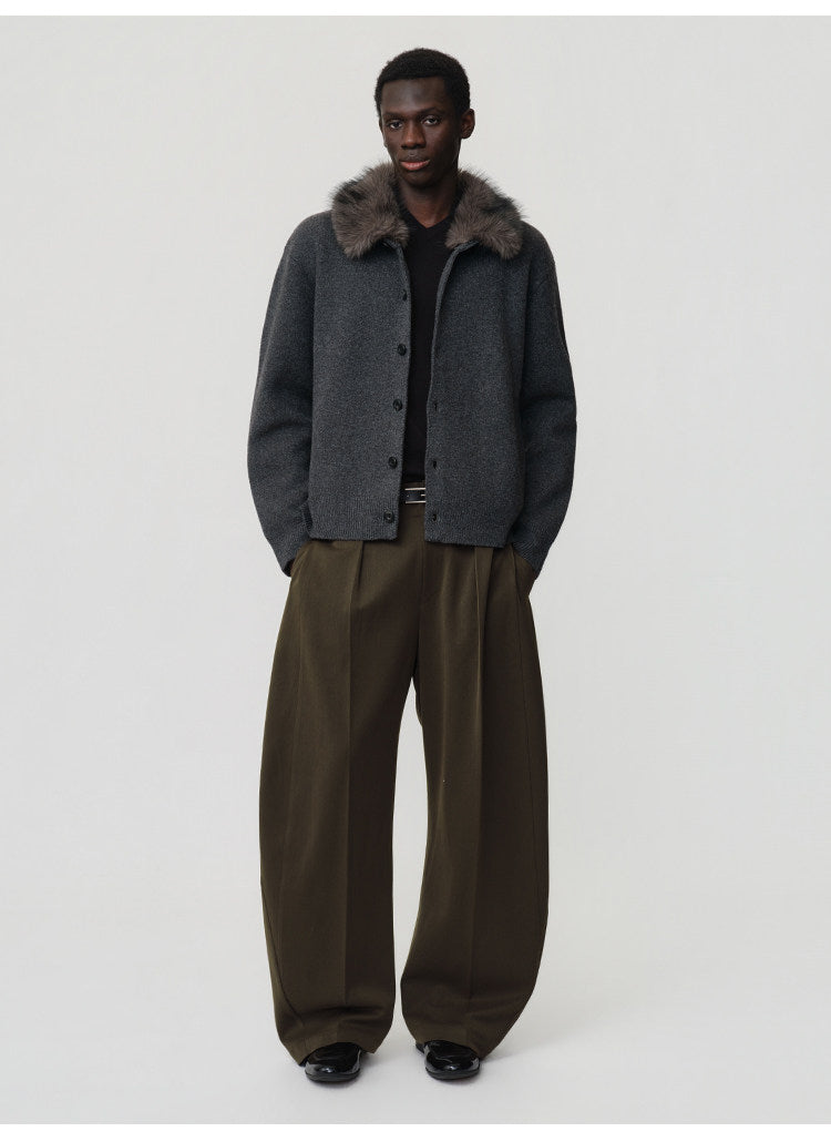 Retro-Style Casual Pants