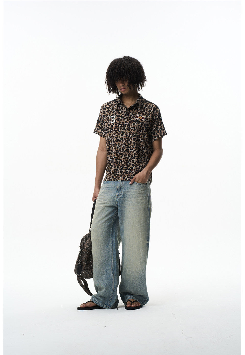 Classic Washed Straight-Leg Jeans
