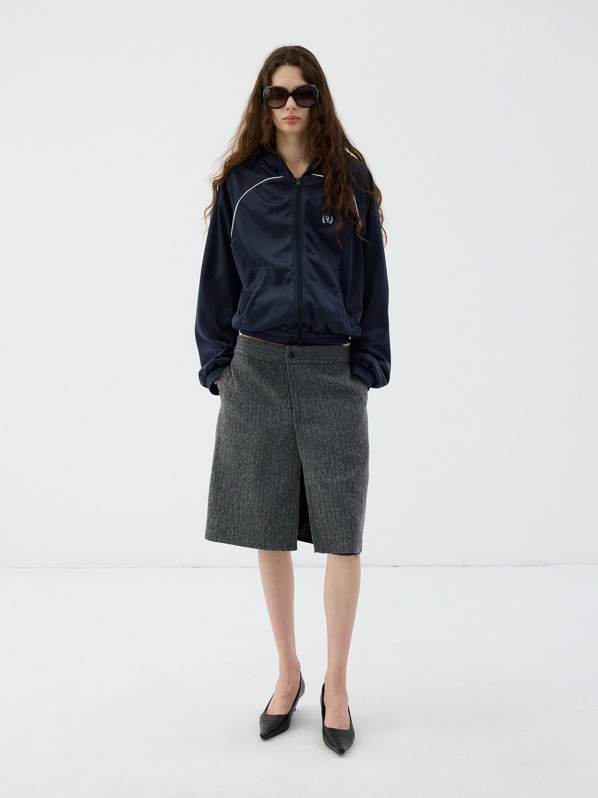 Hooded Sports Jacket