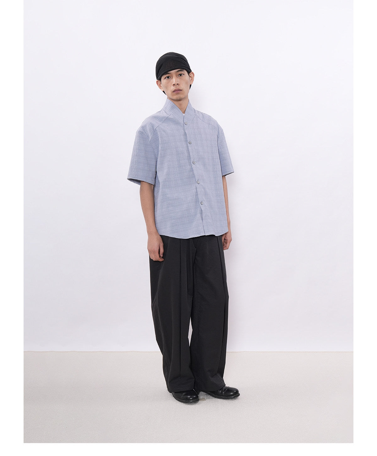 Stand-up Collar Shirt