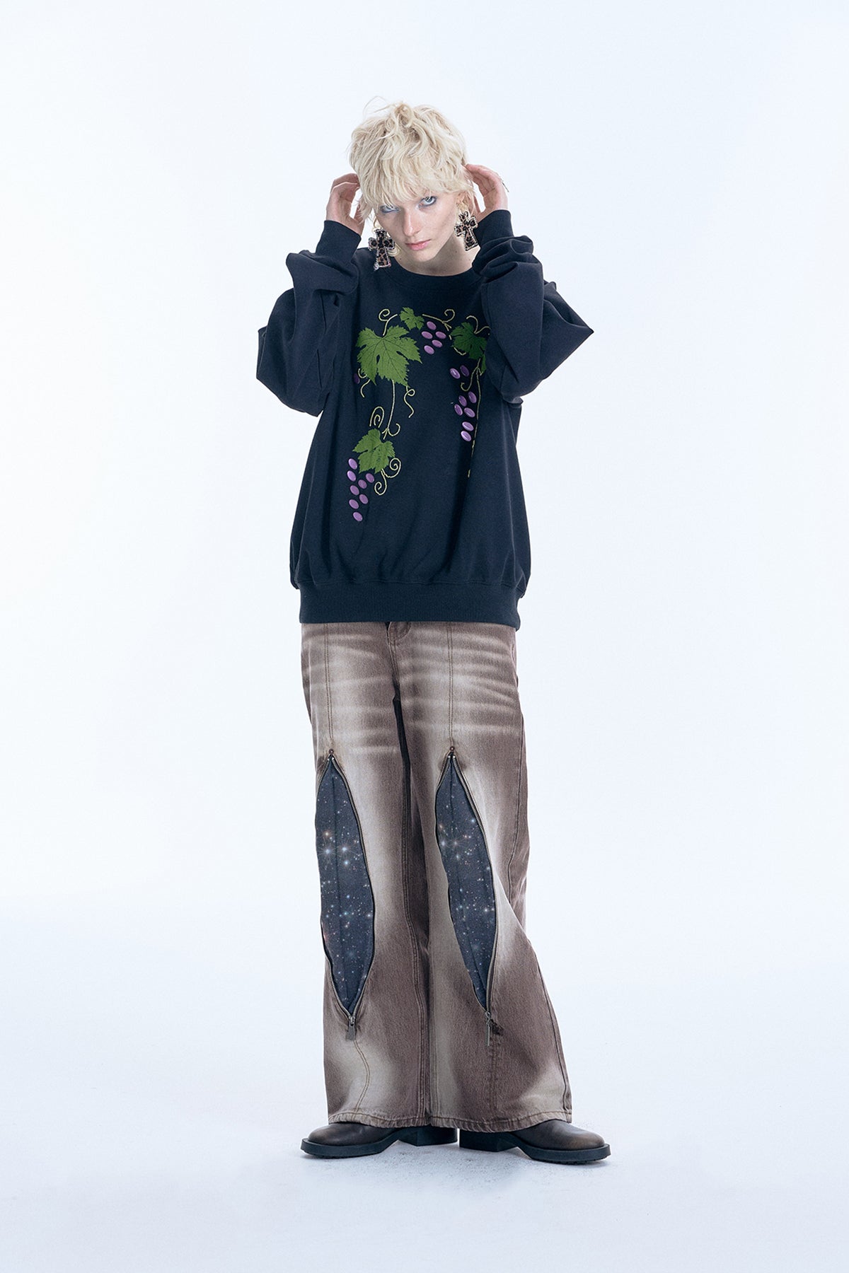 Printed design sweatshirt