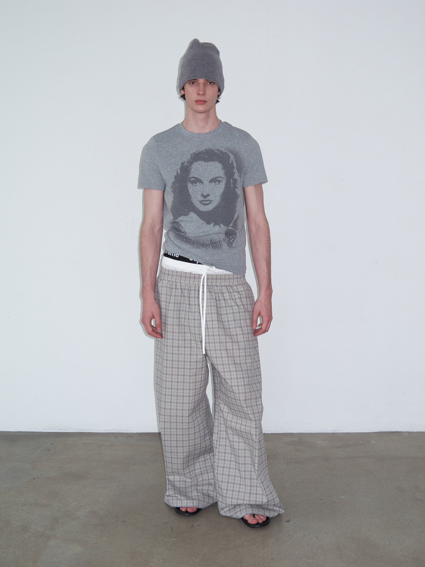 Vintage Portrait Print T-Shirt