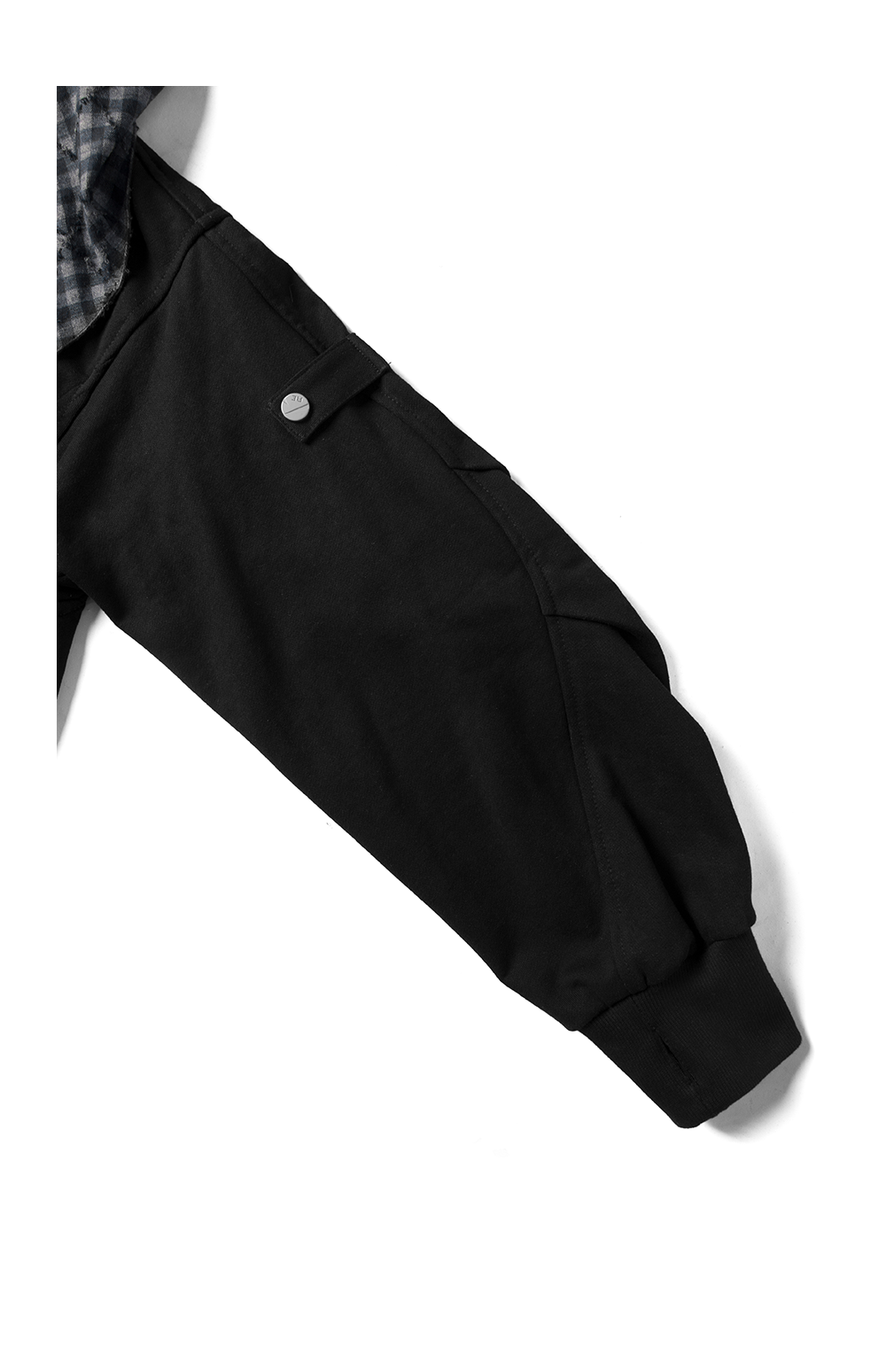 Sweatshirt with detachable hood