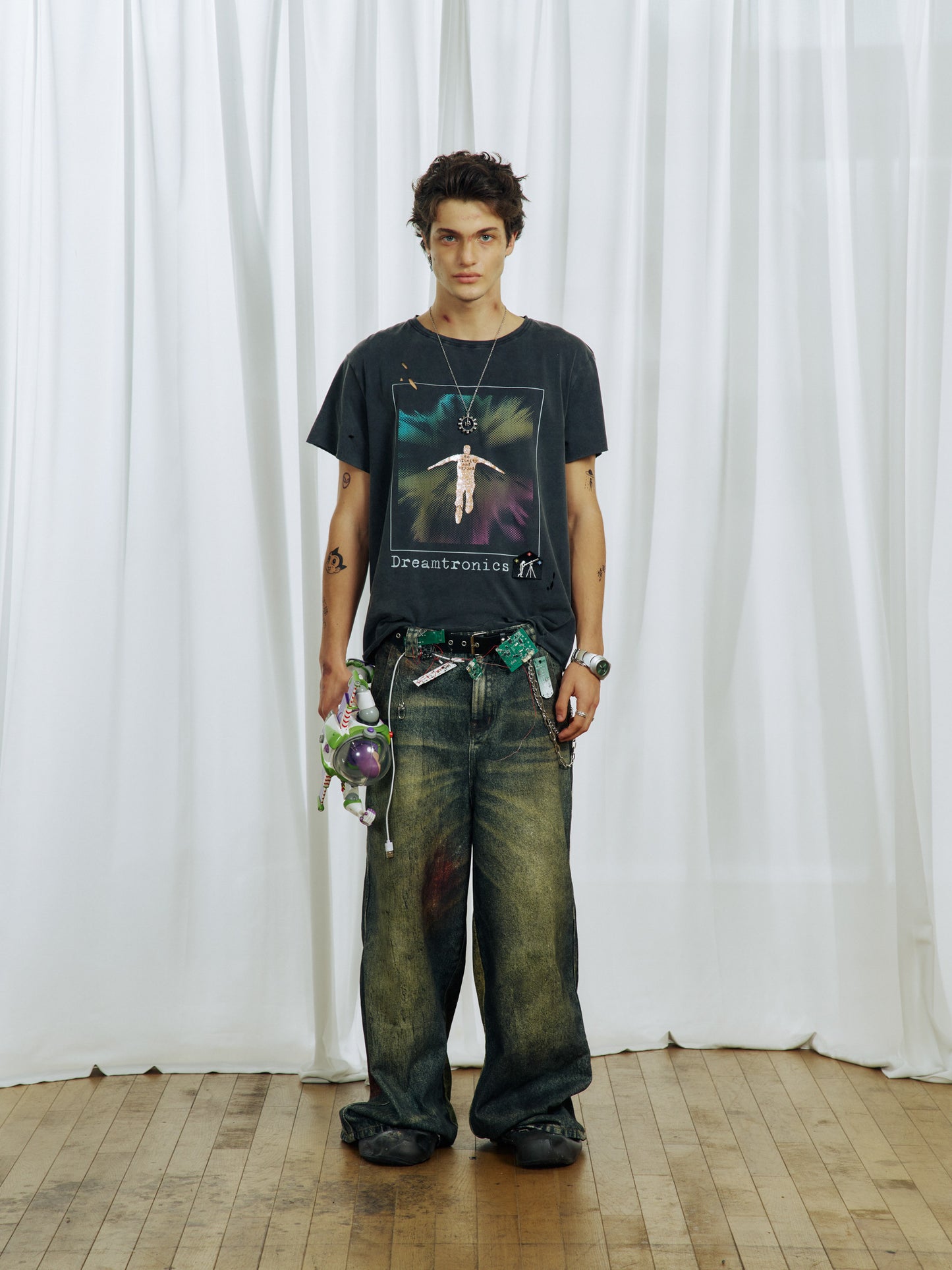 Glitter-Print T-Shirt