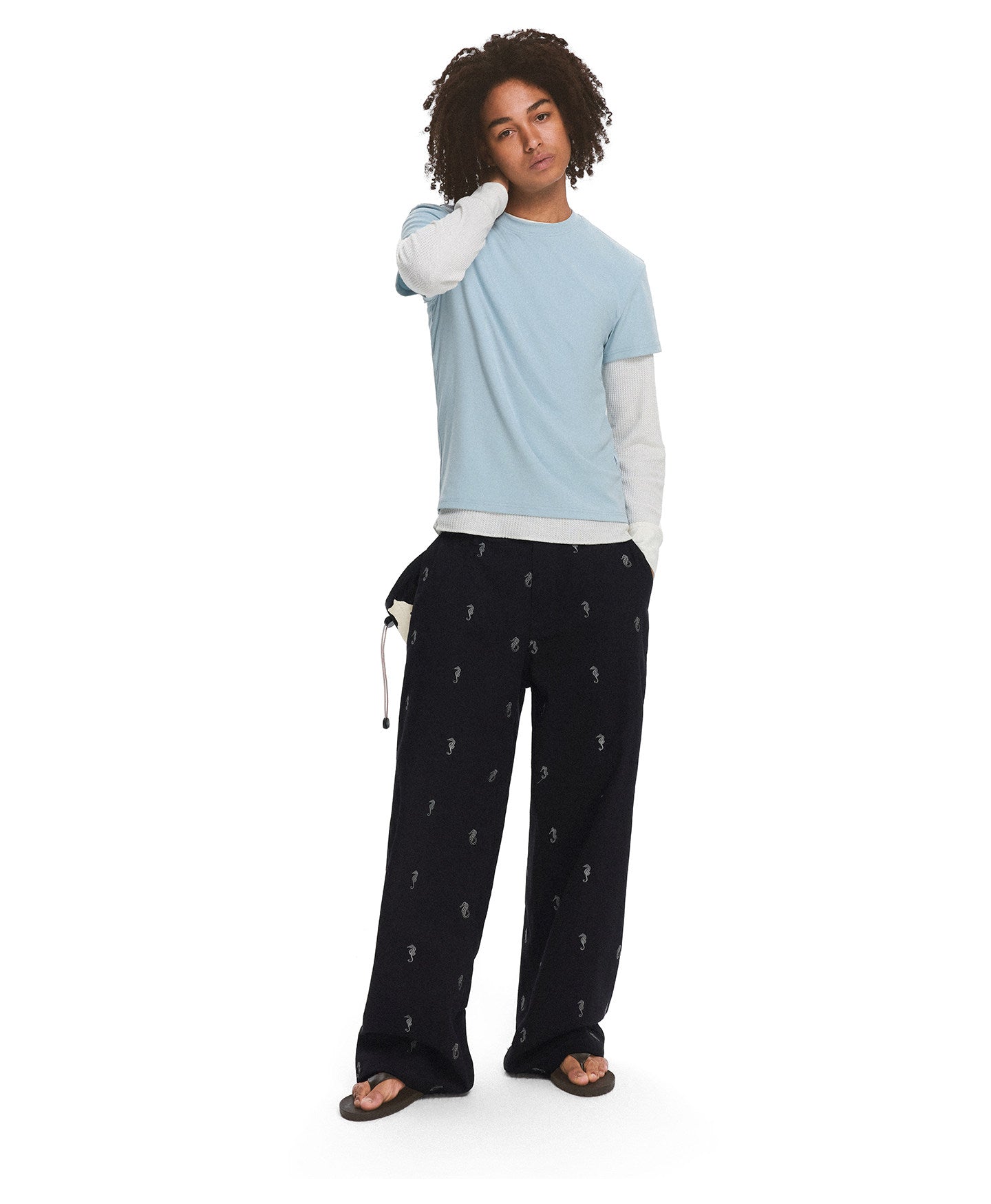 Vintage-Style Embroidered Street Casual Pants