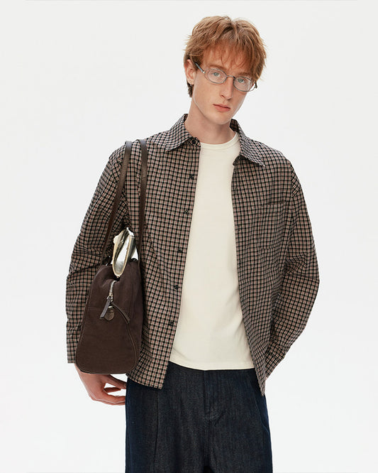 Old Money Style Check Shirt