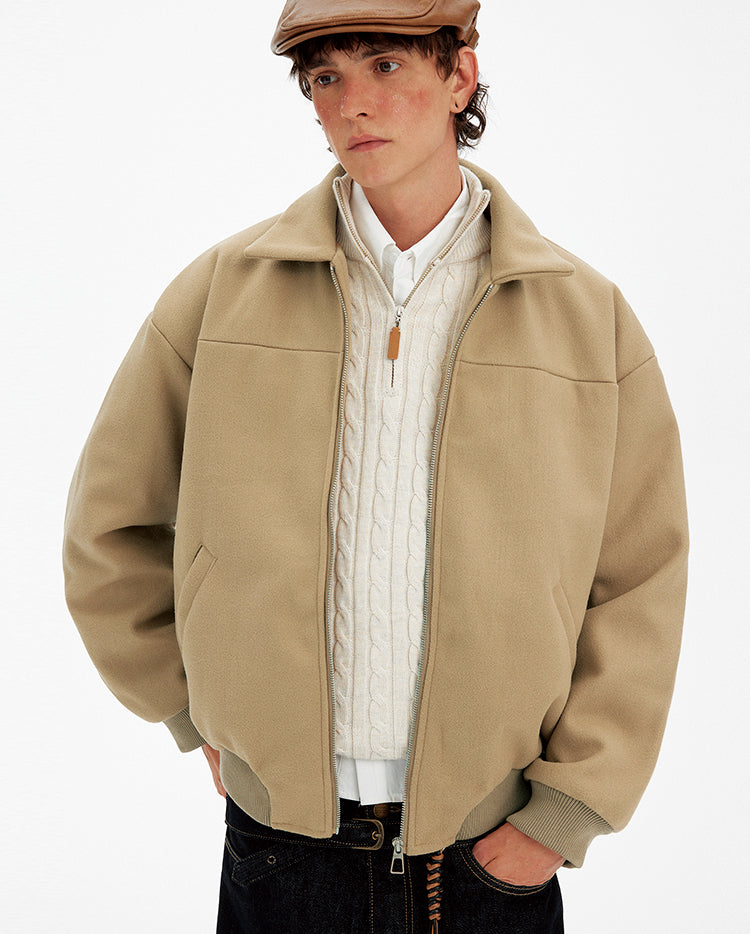 High-End Style Stand Collar Coat