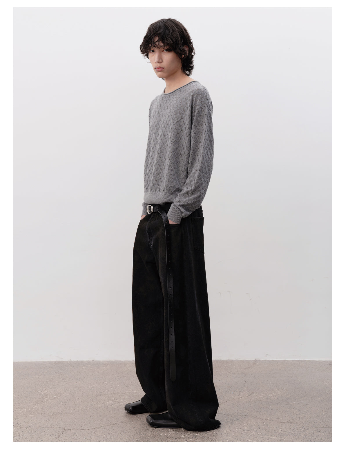 Washed black jeans – ULTIMUS