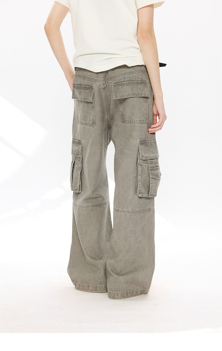 3D Pocket Loose Cargo Pants