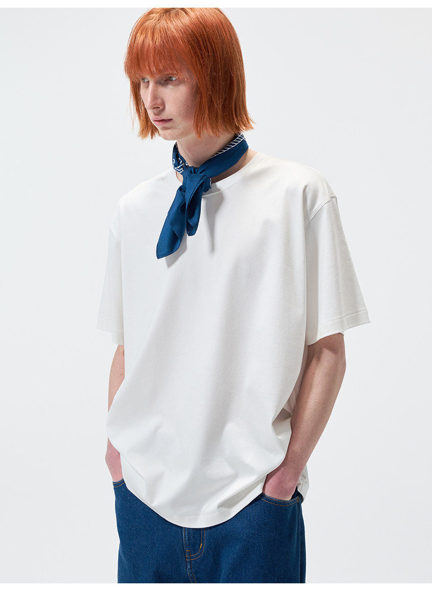 라운드넥 스탠다드 티셔츠