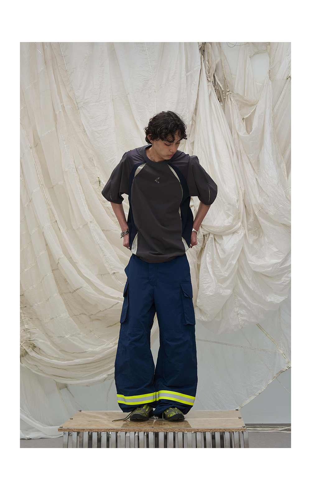 Nylon Workwear Casual Pants
