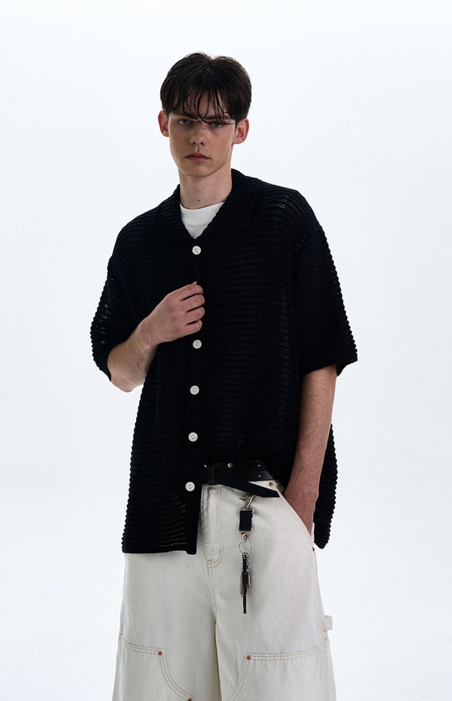 High-end hollow knit