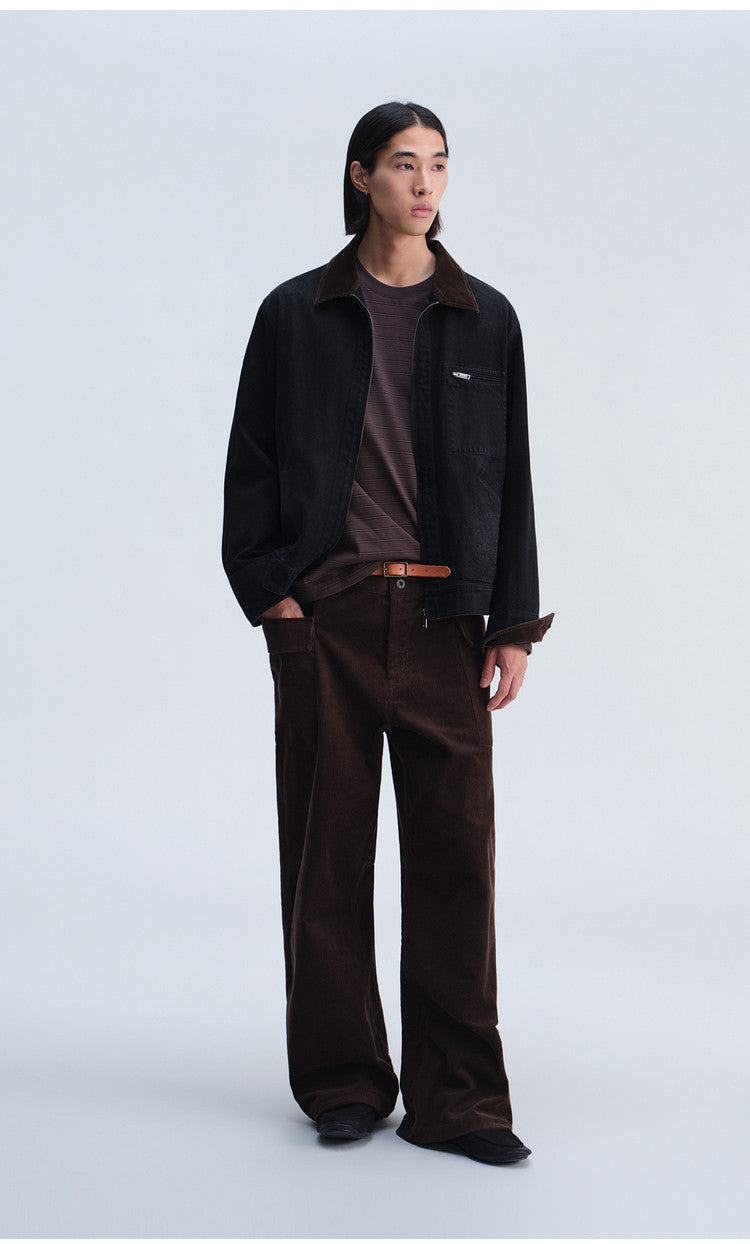 Corduroy Casual Workwear Jacket