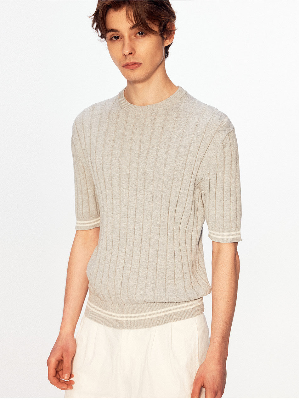 Loose-fit Non-slip Knitted Shirt