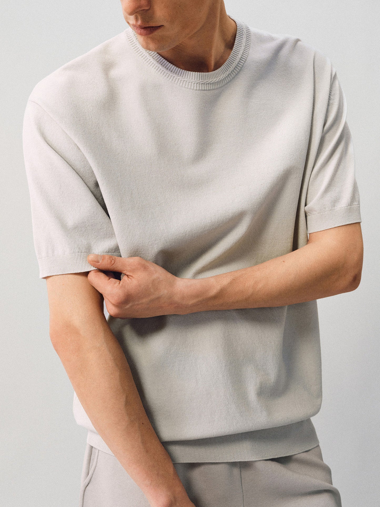 Jacquard Knit Shirt