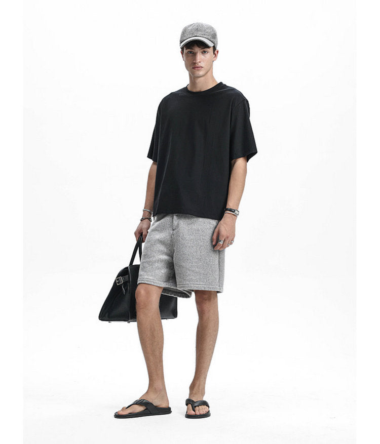 Basic and Simple Round-Neck T-Shirt