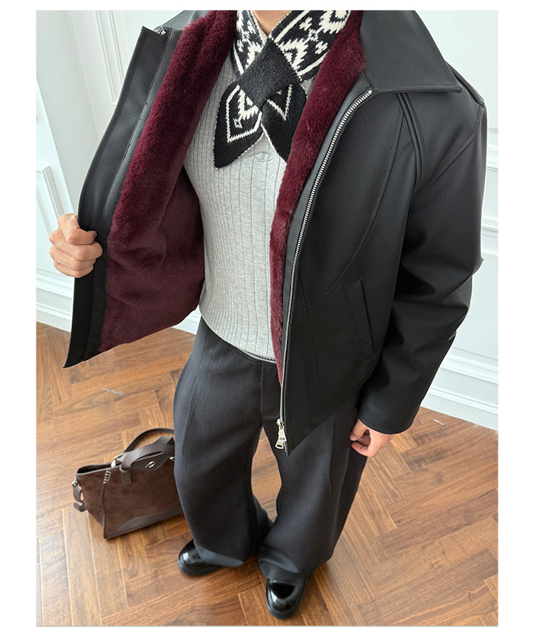 Casual Leather Jacket