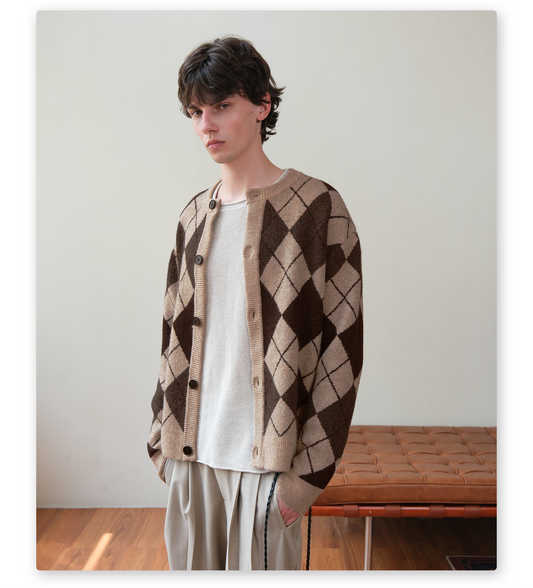 Wool Casual Cardigan