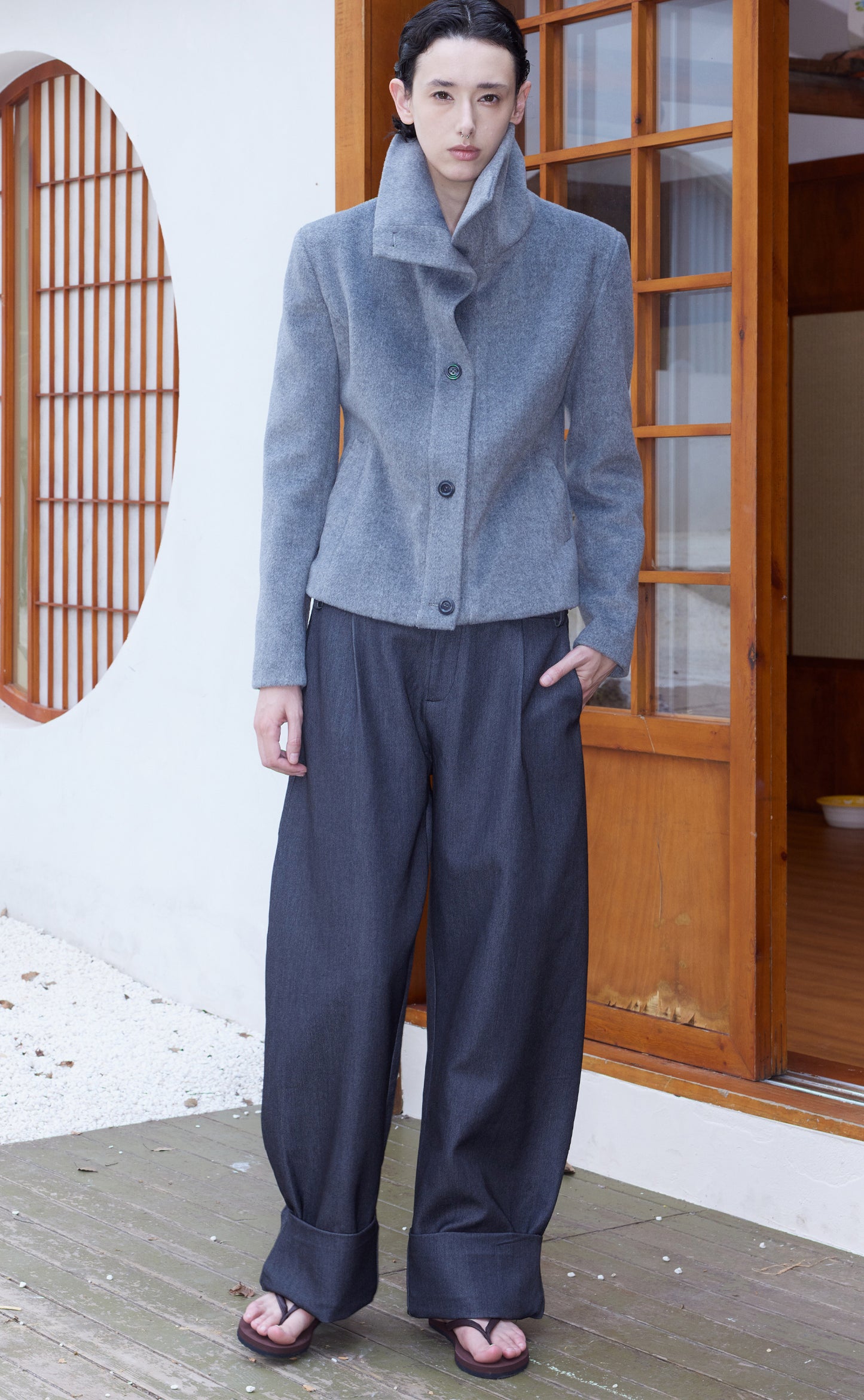 Wide leg loose casual pants