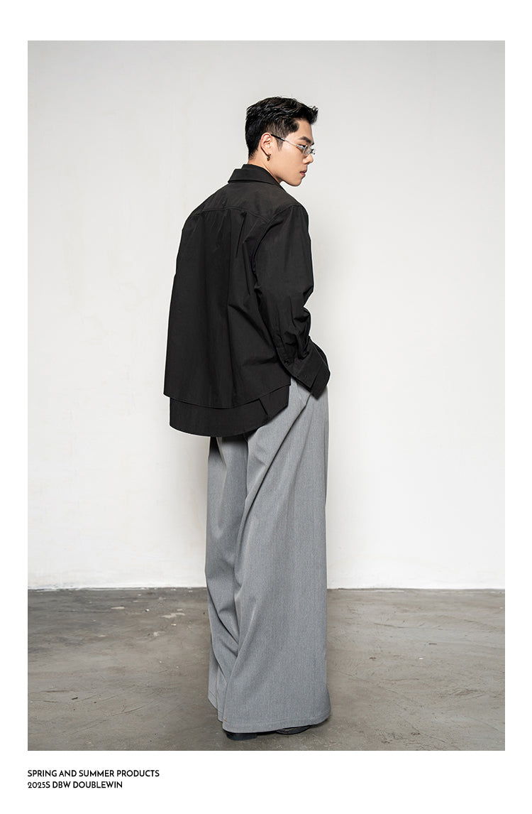 Fake Two-Piece Shirt