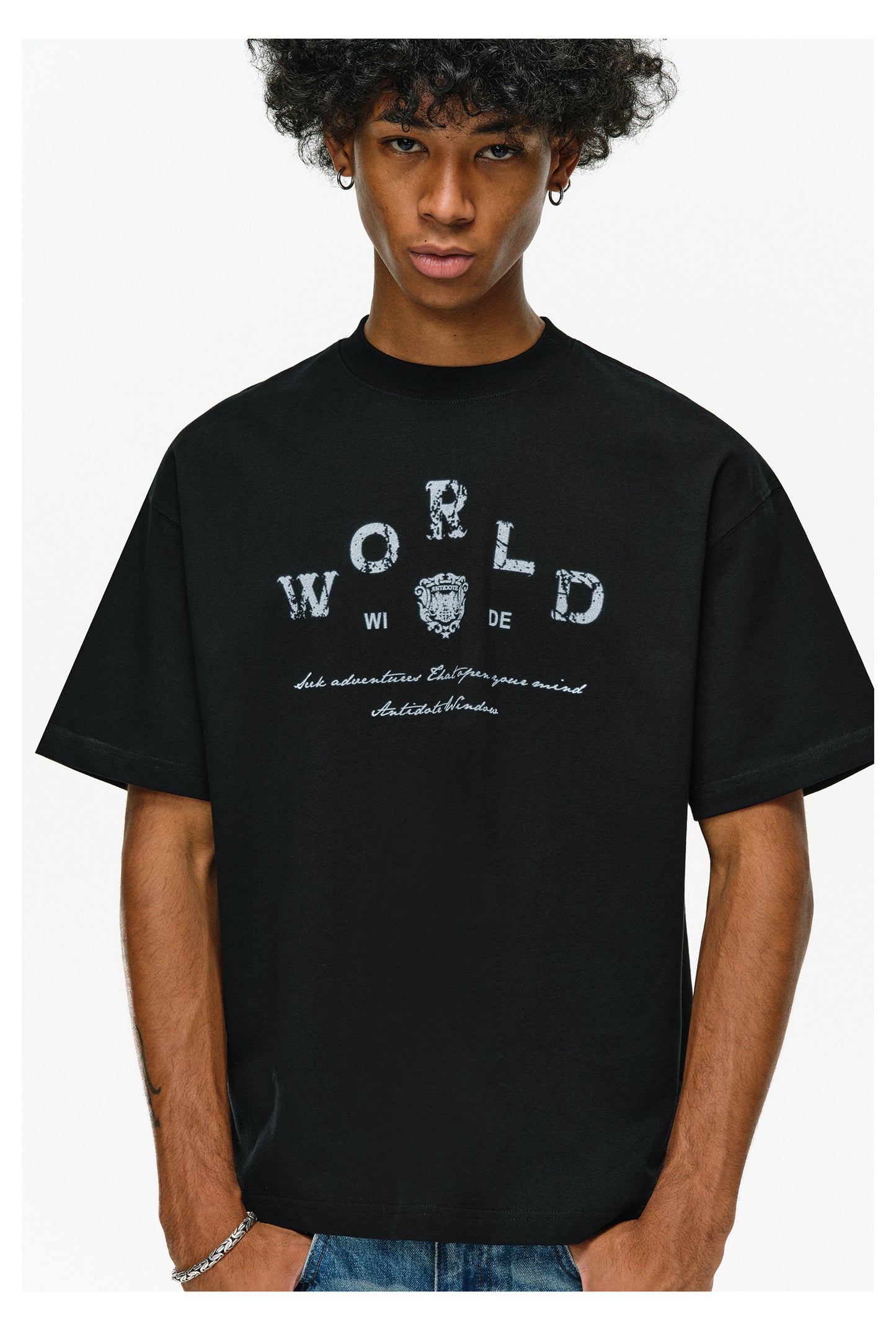 Sports Badge Print T-shirt