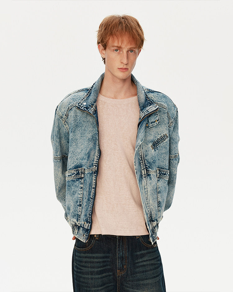 Distressed Workwear Jacket