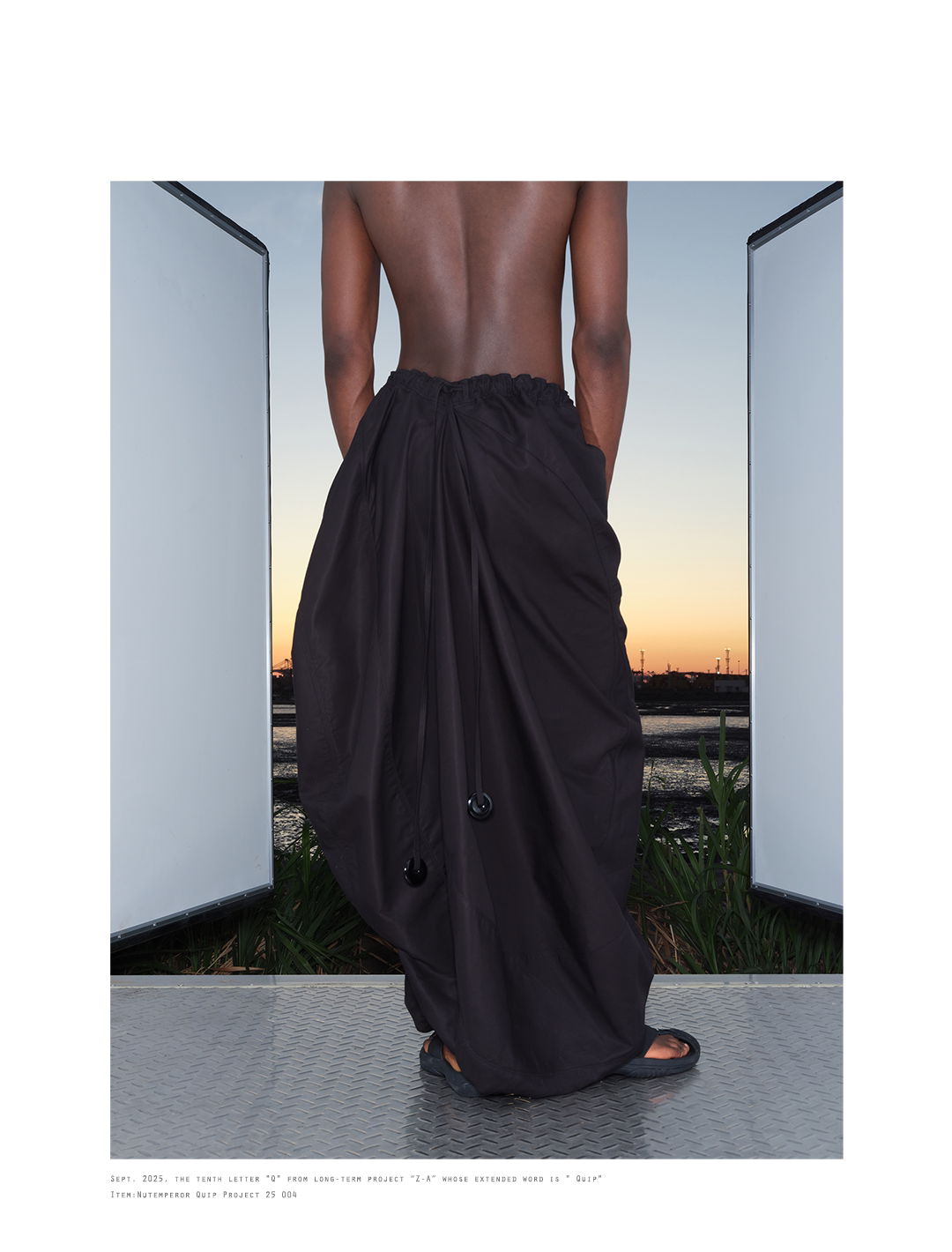 Asymmetrical Maxi Skirt
