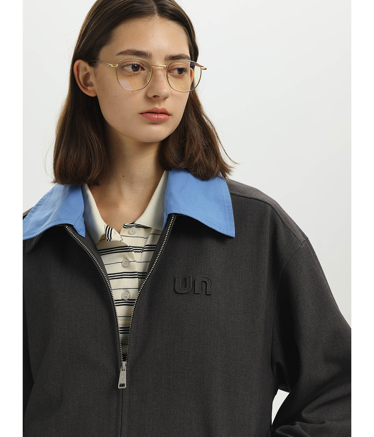 Double Layer Embroidered Jacket