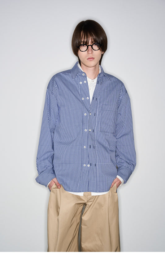 Double-breasted shirt