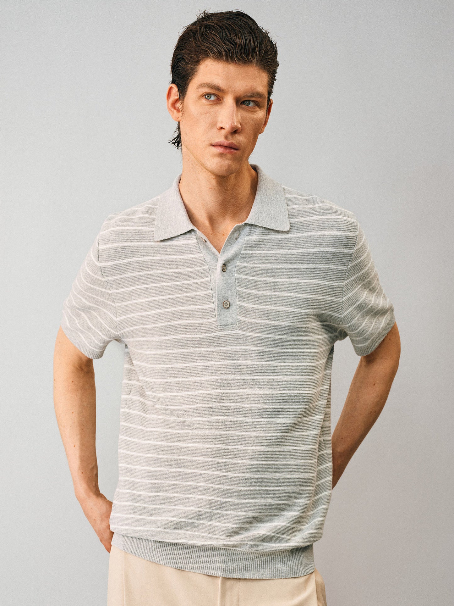 Striped Polo Shirt