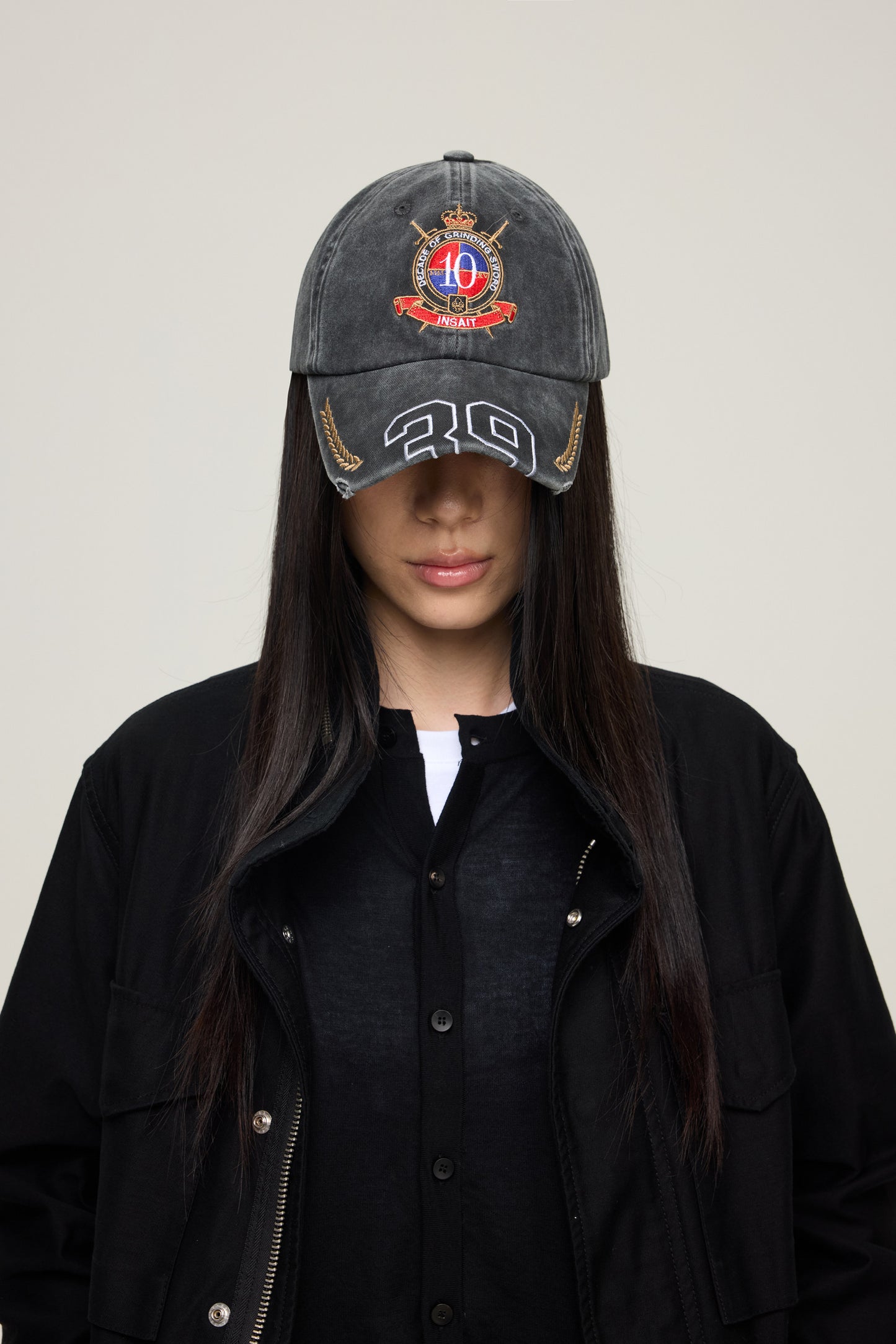 Washable Baseball Cap with Commemorative Embroidery