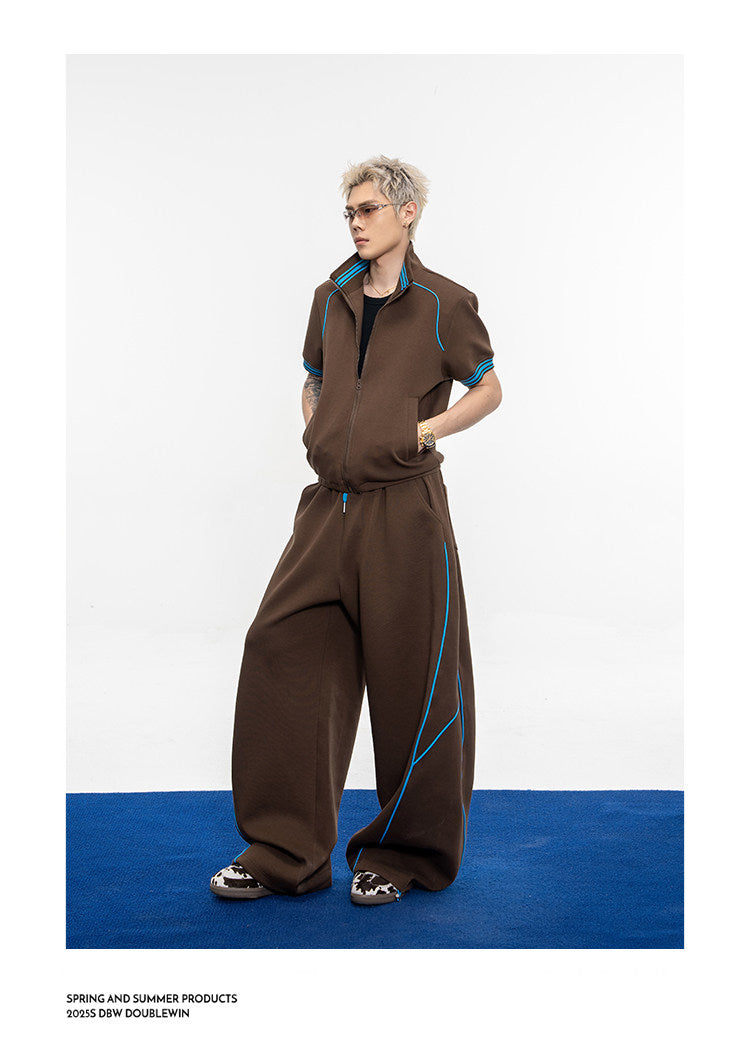 Relaxed Casual Jacket Set