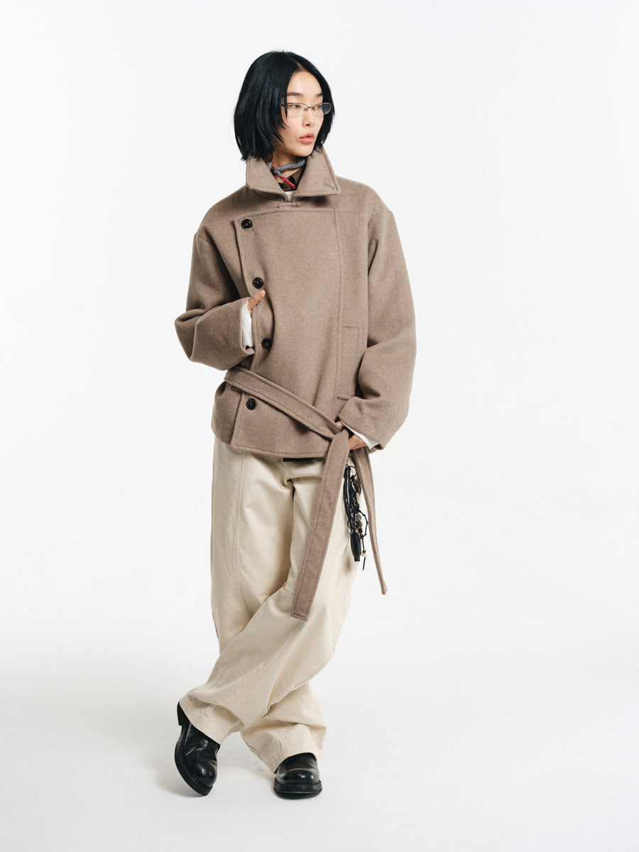 Sheep Wool Overcoat