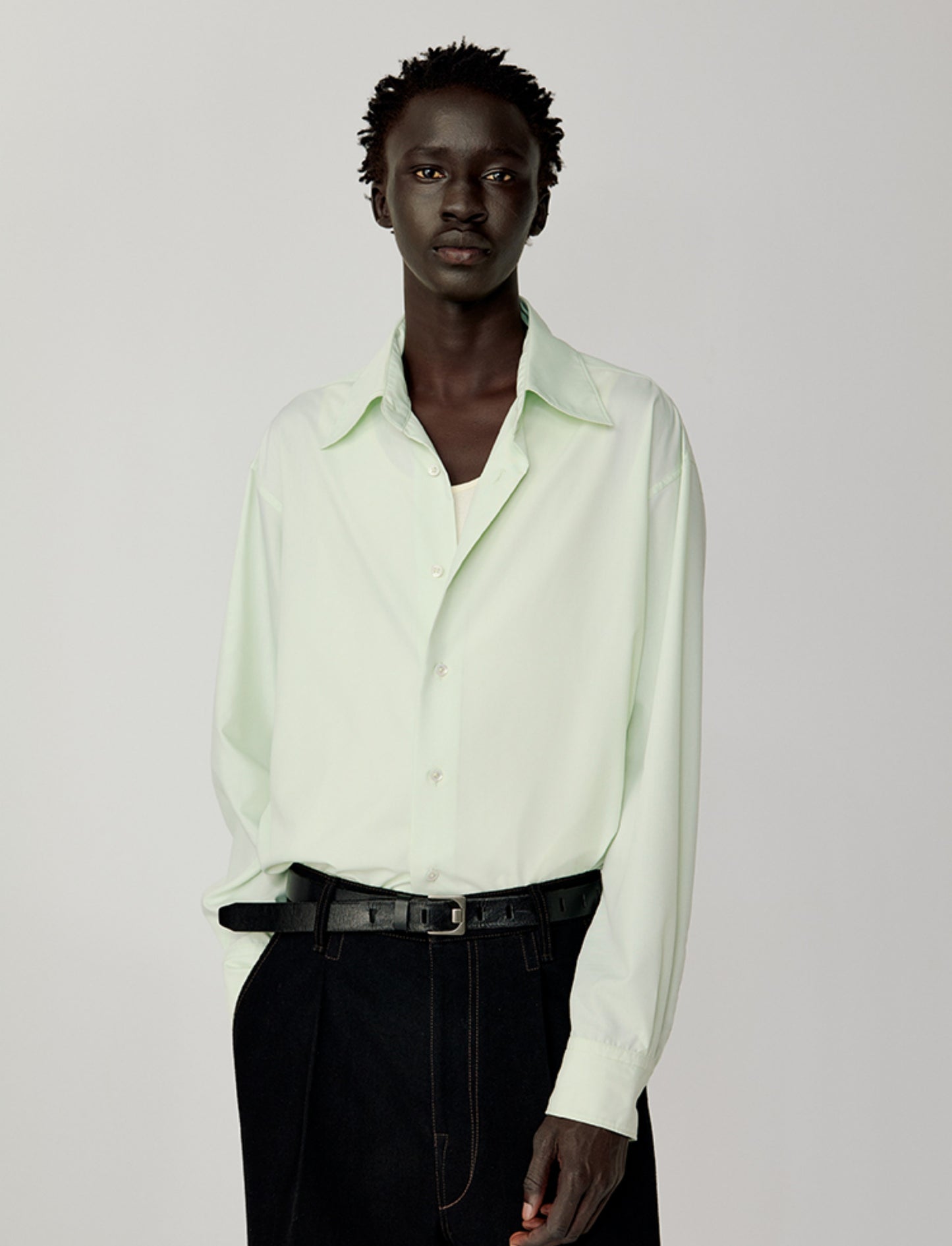 Simple Patch Pocket Shirt