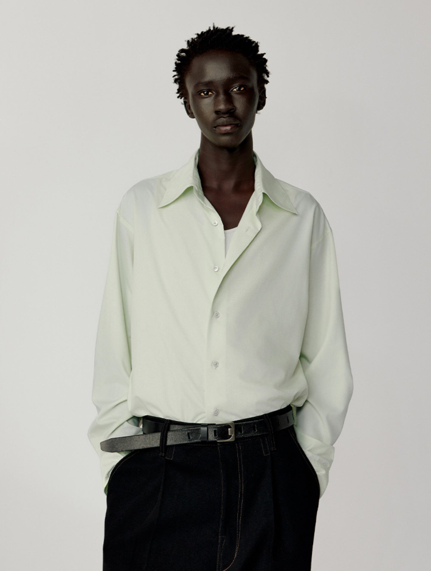 Simple Patch Pocket Shirt