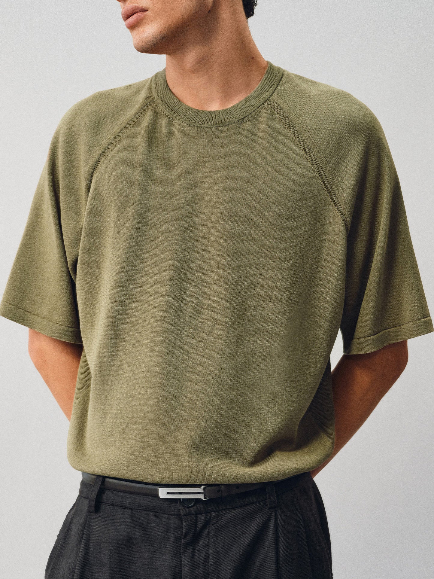 Washi-Blend Raglan T-Shirt