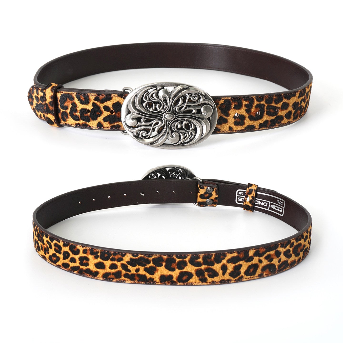 Engraved Leather Belt