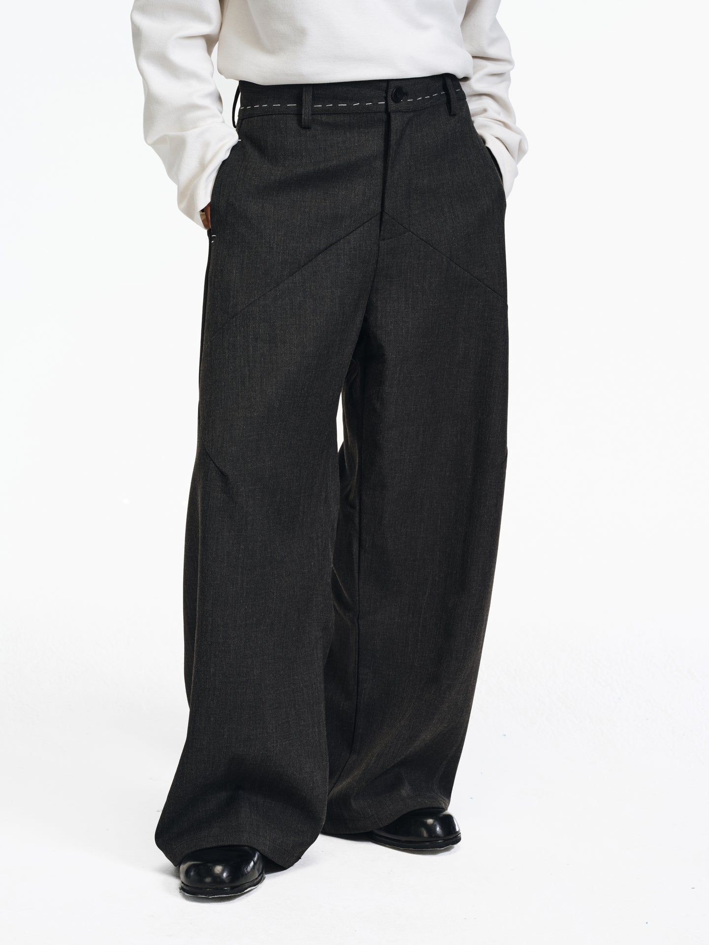 A-line casual pants