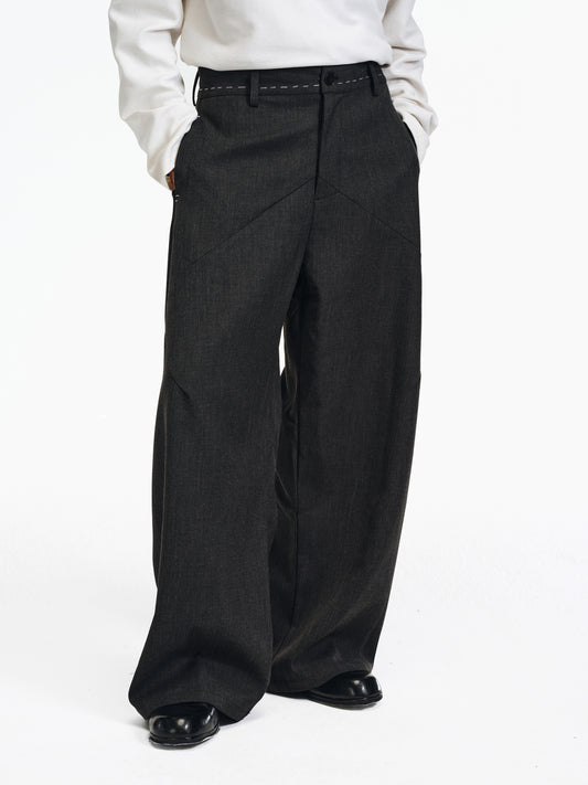 A-line casual pants