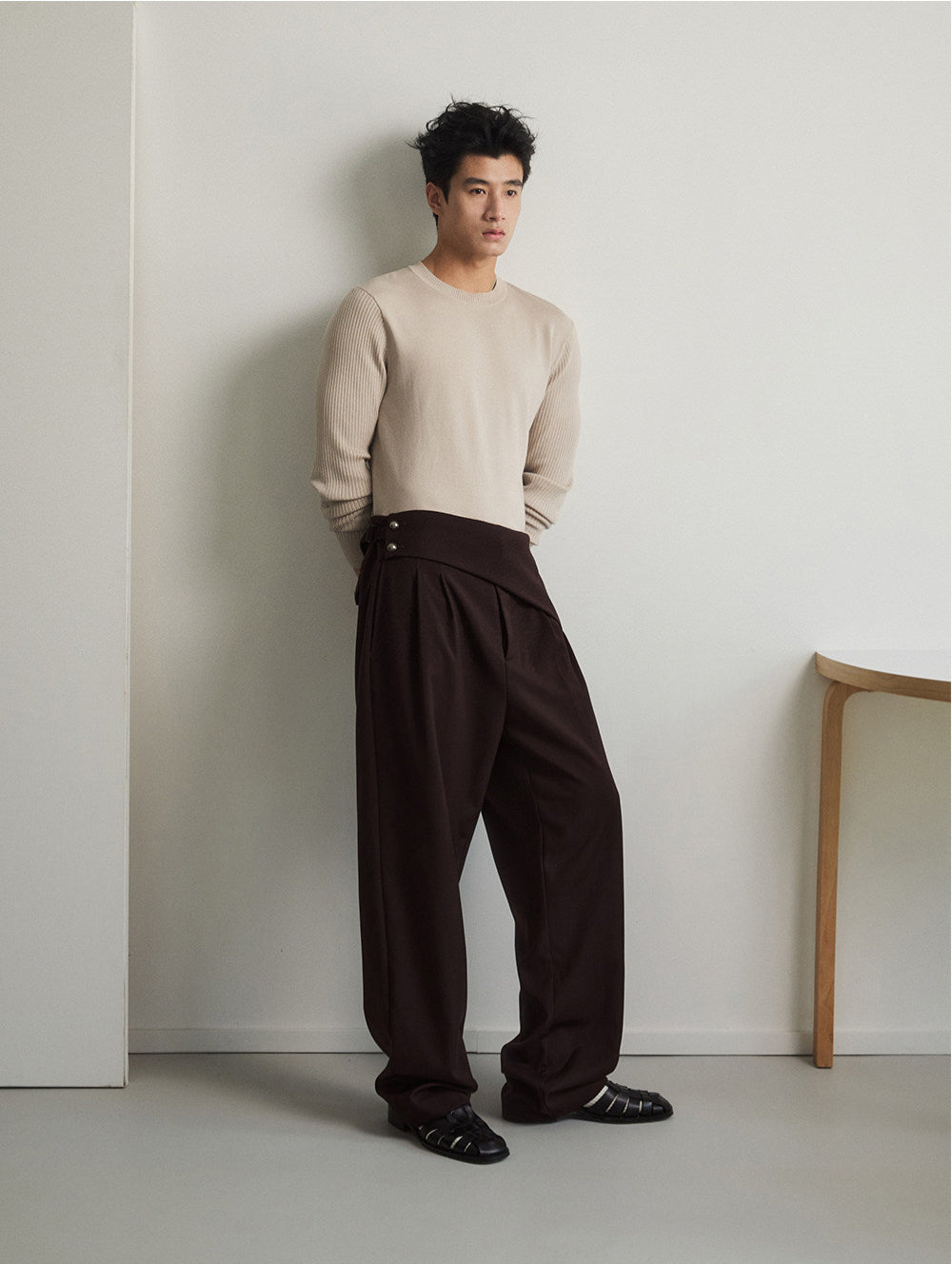Unisex Drape Casual Pants