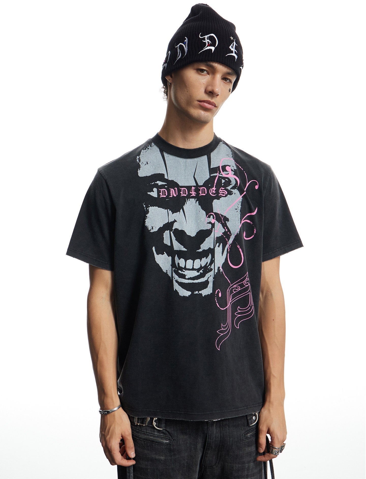 Wash-Finish Loose-Fit T-Shirt