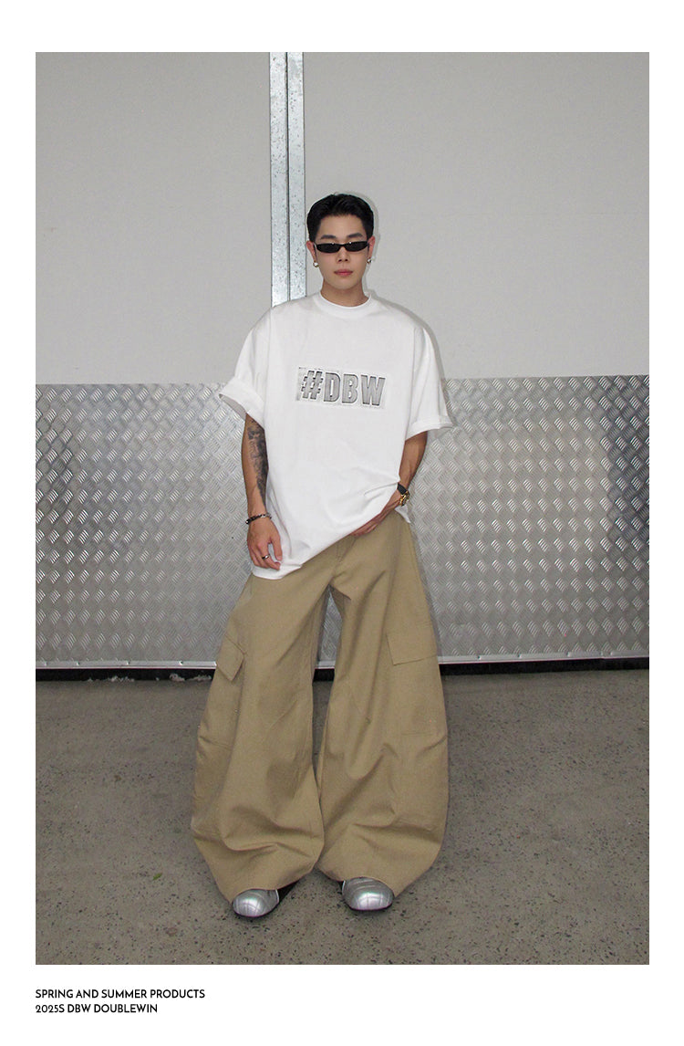 3D embossed print T-shirt