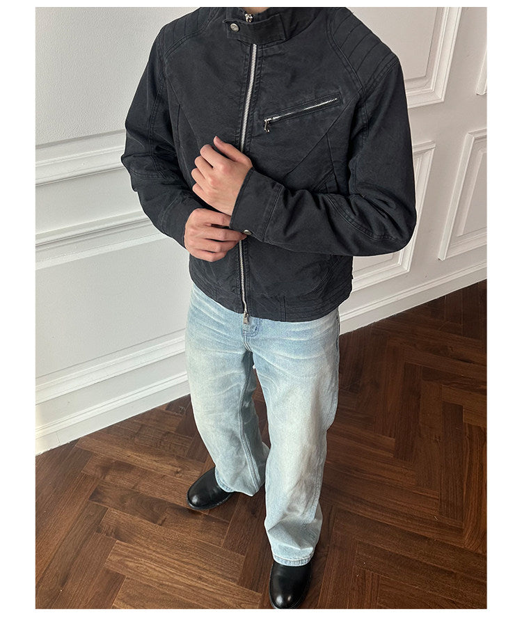 Ghost-Washed Canvas Jacket