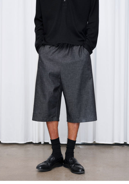 Relaxed-Fit Mid-Length Shorts
