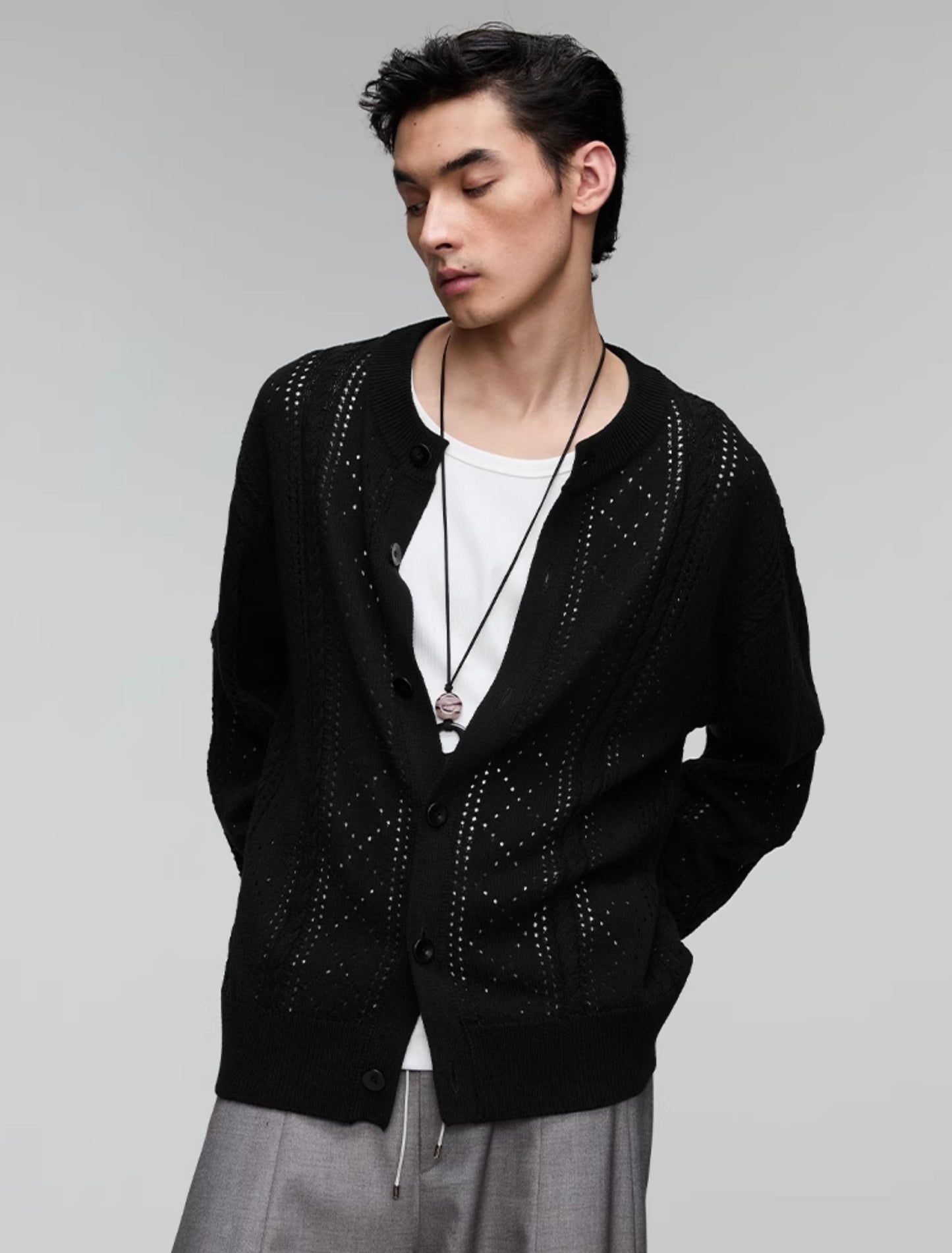 Wool cardigan