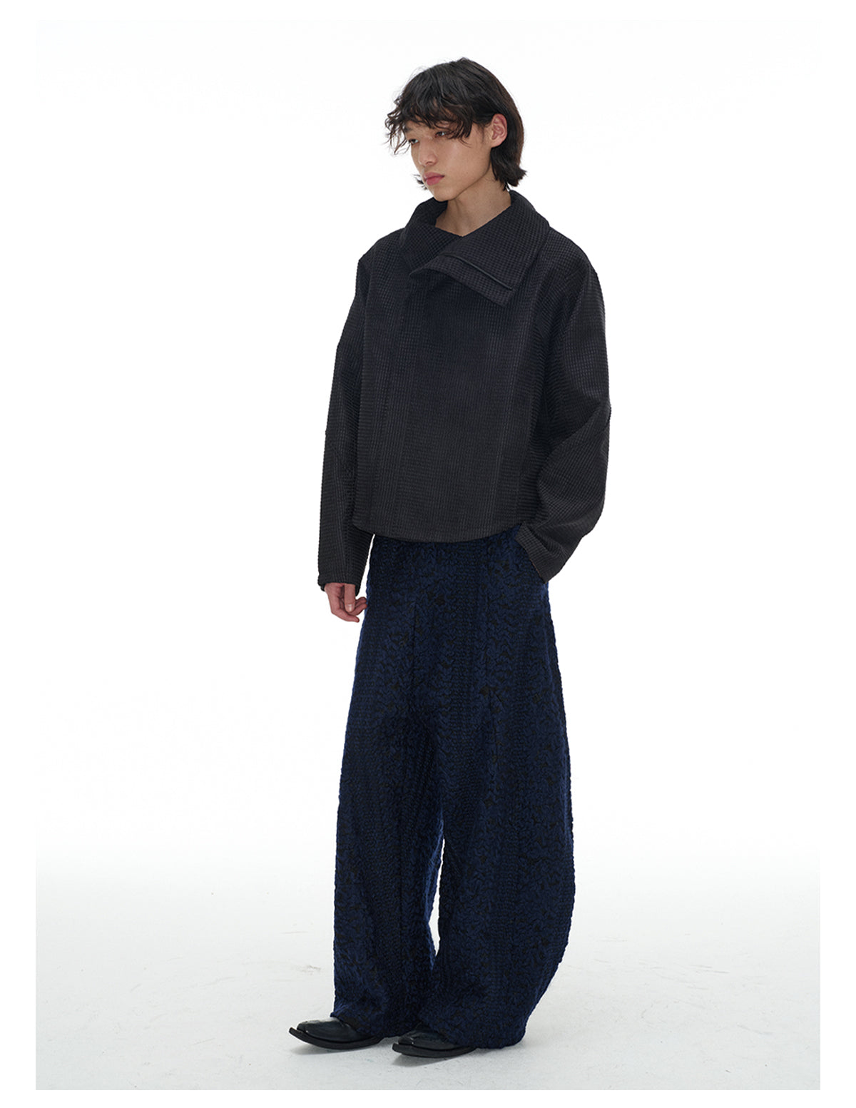 Diagonal Zipper Twist Jacket – ULTIMUS