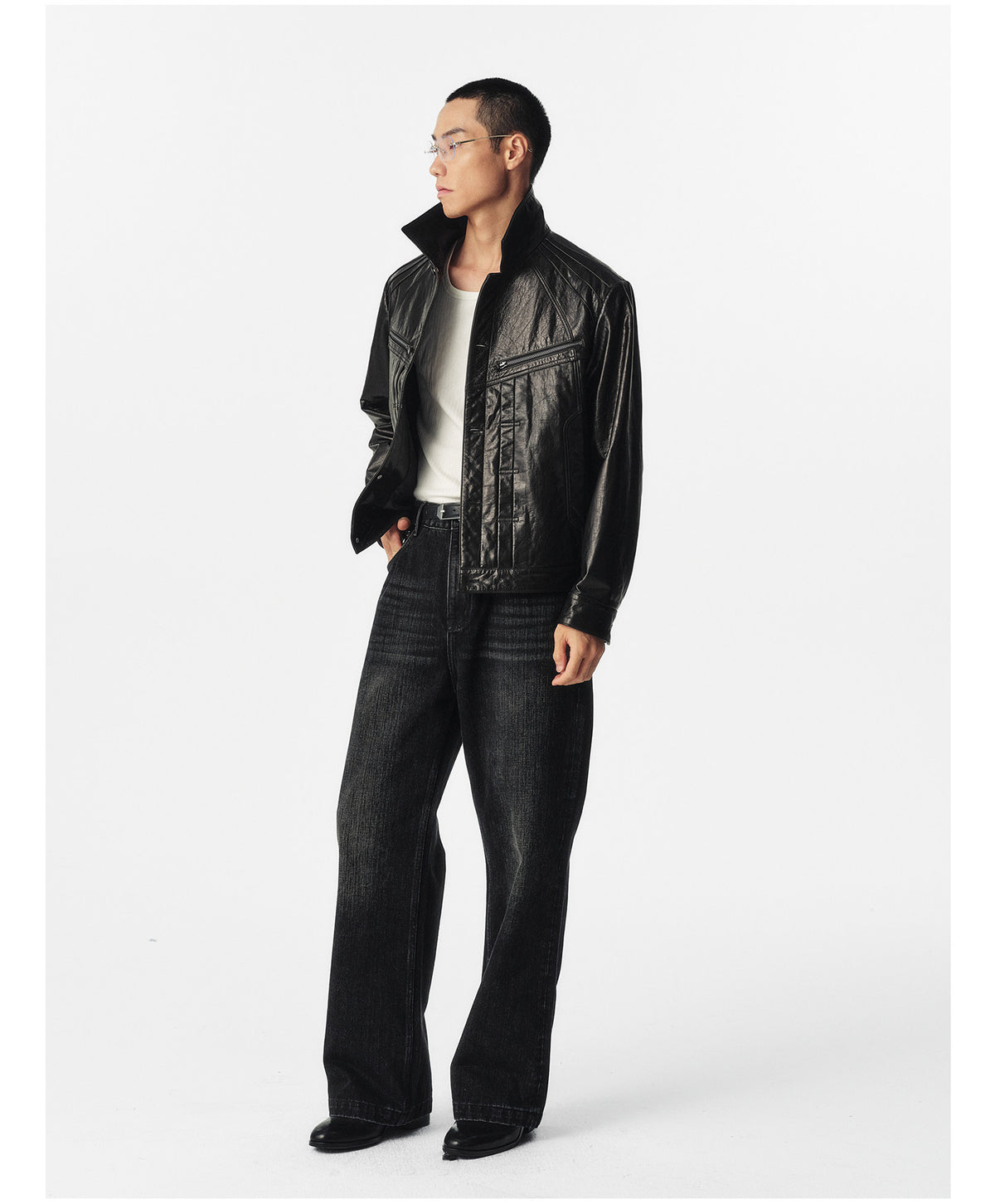 Waxed Cowhide Jacket